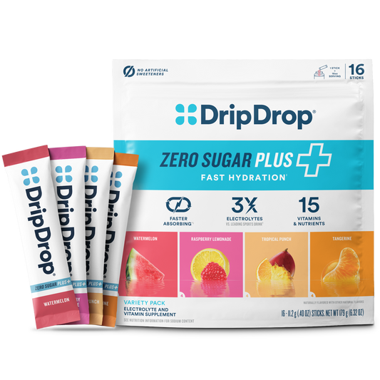 dripdrop-zero-sugar-plus-watermelon-tangerine-tropical-punch-raspberry-lemonade-16-oz-sticks-16-count-y3 Pouch_16ct_Front16ozSticks_VSPlus_Variety_A.png